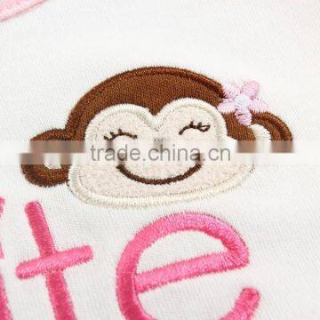 Waterproof Cotton Embroidered Bibs for Baby China Supplier New Arrival for 2015 Spring (1422602) photo-4