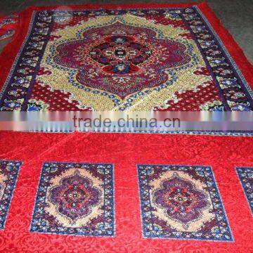 carpet design bed sheet