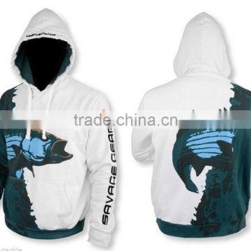 Men fishing pullover shirts fish hunting hoodie pullover fleece top sweater hoody fisher jacket custom sublimation printing