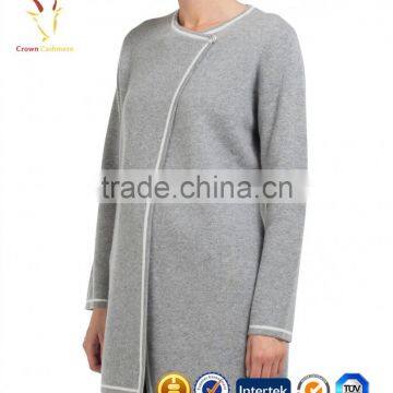 2016 New Fashion Wool and Cashmere Long Coat Women Cashmere Coats for Women photo-2
