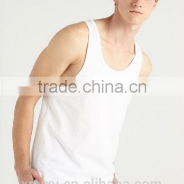 2017 Mens Tank Top Custom OEM Service Breathable Gym Cotton China Supplier Wholesale