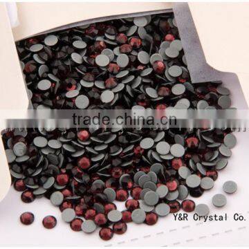 2058HF Amethyst Color Ss10 2.7-2.9mm Hot Sale and Best Quality Iron On Flatback Rhinestones Crystal Hotfix photo-2