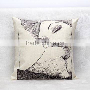 2016 NEW Fashion Design Square Adult Interest Linen Furnishing Cushions Cover Home Office Seat Pillow Cover photo-6