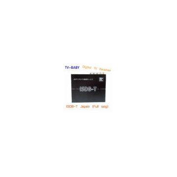 (M-389F) Car ISDB-T Japan Full Seg Car Digital tv Tuner With Dual Antenna