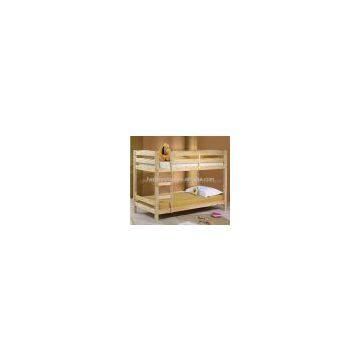 Natural Wooden bunk beds