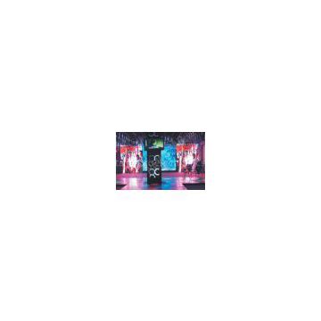 P10 RGB SMD3535 Stage LED Display Curtain For Celebration Event