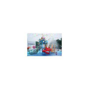 Outdoor Commercial Safe Fiberglass Water Playground Slides Equipment for Kids
