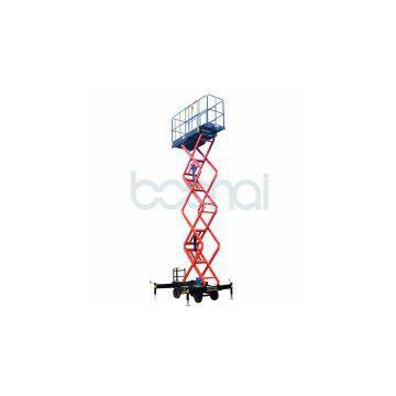 14m Mobile Scissor Lift Platform For Aerial Work