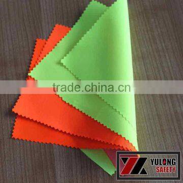 wholesale EN20471 high vis fluorescent fabric for reflective vest