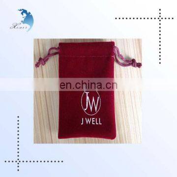 Exquisite Customized Printing Personale Logo Velvet Pouch Bags for Jewelry photo-5