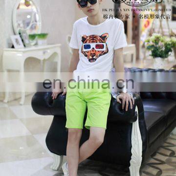 Peijiaxin Fashion Casual Design Tiger Cheap Wholesale Custom Printed Tshirts photo-3