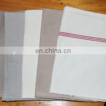 100% pure linen plain tea towel in solid color in high quality for wholesale/ retail