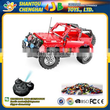 C51001W remote control electronic diy building blocks rc car