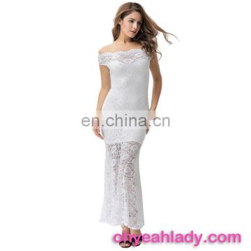 Wholesale sexy white lace sexy wedding dress