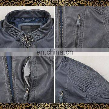 2015 New Model Designer Motorbike Leather Jacket photo-4