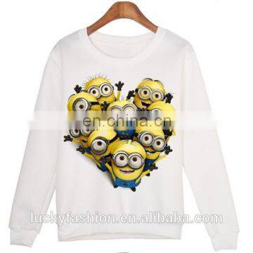 Hot Sale Cheap OEM 3D Printed Cowl Neck Women Hoodies Design Your Own photo-2