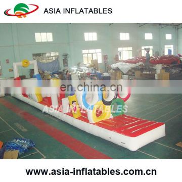 Inflatable aqua run for water game inflatable big inflatable water obstacle for swimming pool or lake