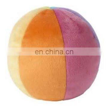 Colorful design plush and stuffed soft ball safey toys for children games