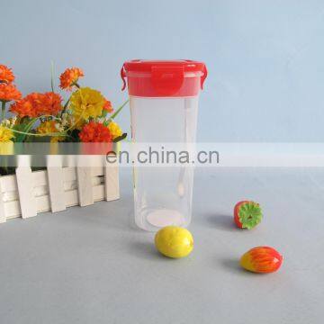 square transparent 22oz plastic cup