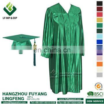 2017 Hot Sale Shiny Graduation Caps And Gowns Set/Graduation Gown photo-2