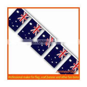 Australia paper string flag banner