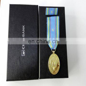 Gold Logo Cheap Award Sport Medal With Ribbons/lanyards photo-3