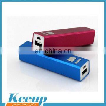 Zinc Alloy Metal Power Bank 2600mah Wholesale