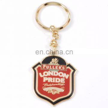 2017 Factory Price OEM Custom Design Double Plating Gold Silver METAL KEY RING Keychain photo-6