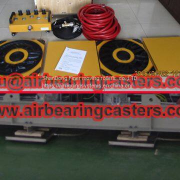 Air casters price and manual application