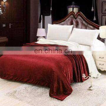 High Quality Cheap Super King Size Mink Double Layer Ply Blanket photo-3