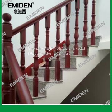 Shenzhen Yimeiden Supply Home Redwood / Beech / Solid Wood Staircase YMD-1921