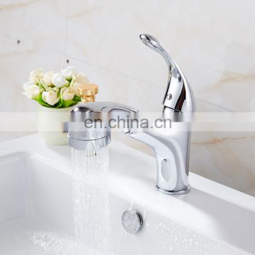 Wholesale pulling 1.5m brass kitchen sink water tap,basin faucet