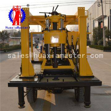 XYC-200A Tricycle-Mounted Hydraulic Rotary Drilling Rig water well drilling rig