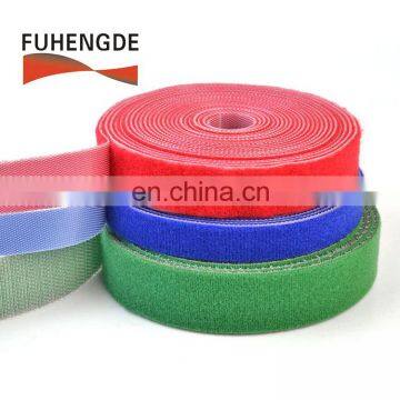 Red /Green Double Sided Strap/Back to back hook loop tape roll