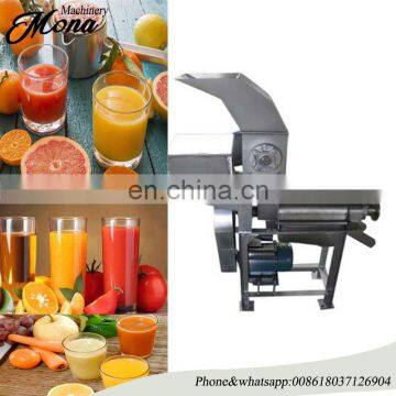 Screw Press Juicer / Garlic Juice And Ginger Juice Machine