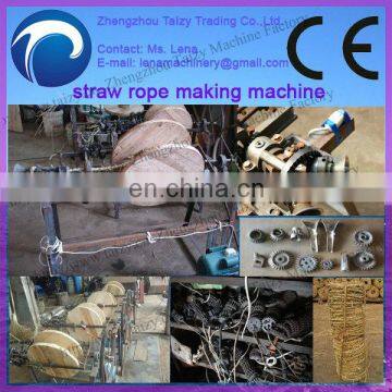 Small Cheap Automatic Rope Making Machine/straw Rope Making Machine photo-2