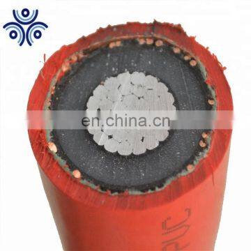 12/20KV Aluminum conductor CWS shielded Underground MV XLPE cable