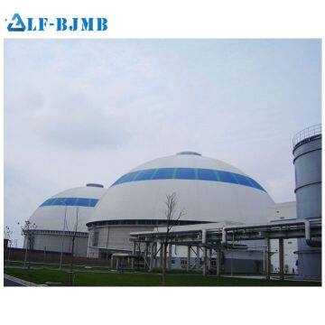 Prefabricated Space Frame Dome Roof Coal Storage Shed Mosque Dome Cement Storage photo-3