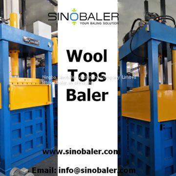 Wool Tops Baler Machine