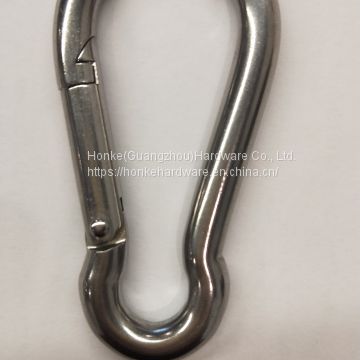 Stainless Steel S2450 Swivel Spring Snap Hook with Safety Screw