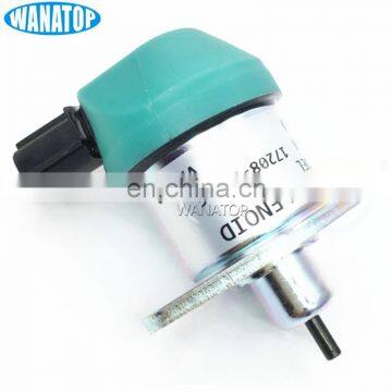 12V Fuel Shut Off Stop Solenoid 17208-60016 For Kubota Tractor V1505 V1305 D1105 D1005 D905