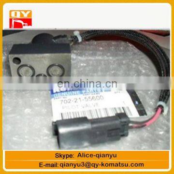 genuine new high quality 702-21-55600 excavator solenoid valve