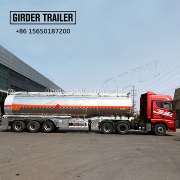 3 axles 45cbm crude oil tanker semi trailer for sale