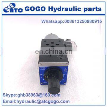 Hydraulic Modular Electromagnetic Speed Controller Valve Solenoid Flow Control Valve With Pressure Compensation MFST MFS 02 03-D photo-4