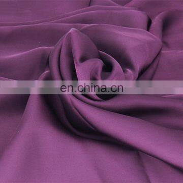 Custom Color Shiny Polyester 50D Silk Satin Chiffon Fabric for High Quality Dress photo-4