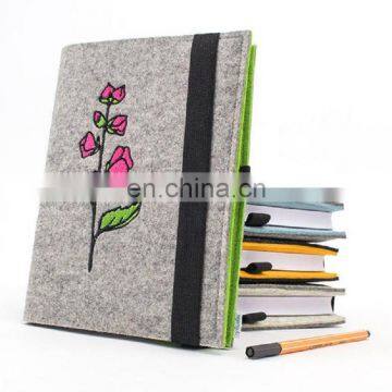 Felt Ring Binding Cover a5 a6 Note-book Journal Diary Planner photo-3