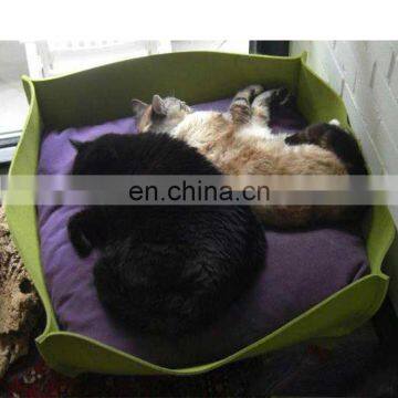 ECO Friendly Handmade Dog Cave House Dog Bed Felt Nest Pet Supplier photo-2