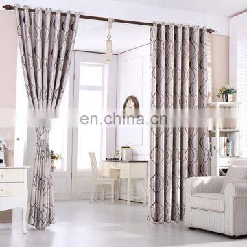 Wholesale Lace Printed Decorative Jacquard Flower Cortinas Fabric Black Out Bedroom Living Room High Shading Window Curtains photo-2