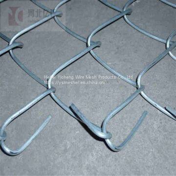 Galvanized or Pvc Coated Used Decorative Chain Link Fence for Sale photo-5