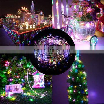5V USB LED String Light 10M 5M Copper Silver Wire Waterproof Fairy LED Christmas Lights For Wedding Party Holiday Decoration photo-5